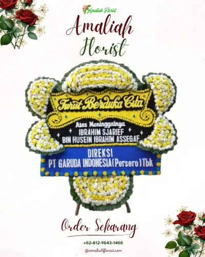 Papan Bunga Duka di Pebatan
